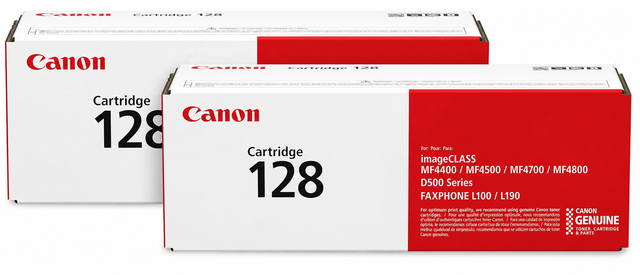 Canon 128 Toner Cartridge 2-Pack