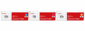 Canon 131 Toner Cartridge CMY 3-Pack (CRG131-CMY) — genuine Canon original, factory sealed box