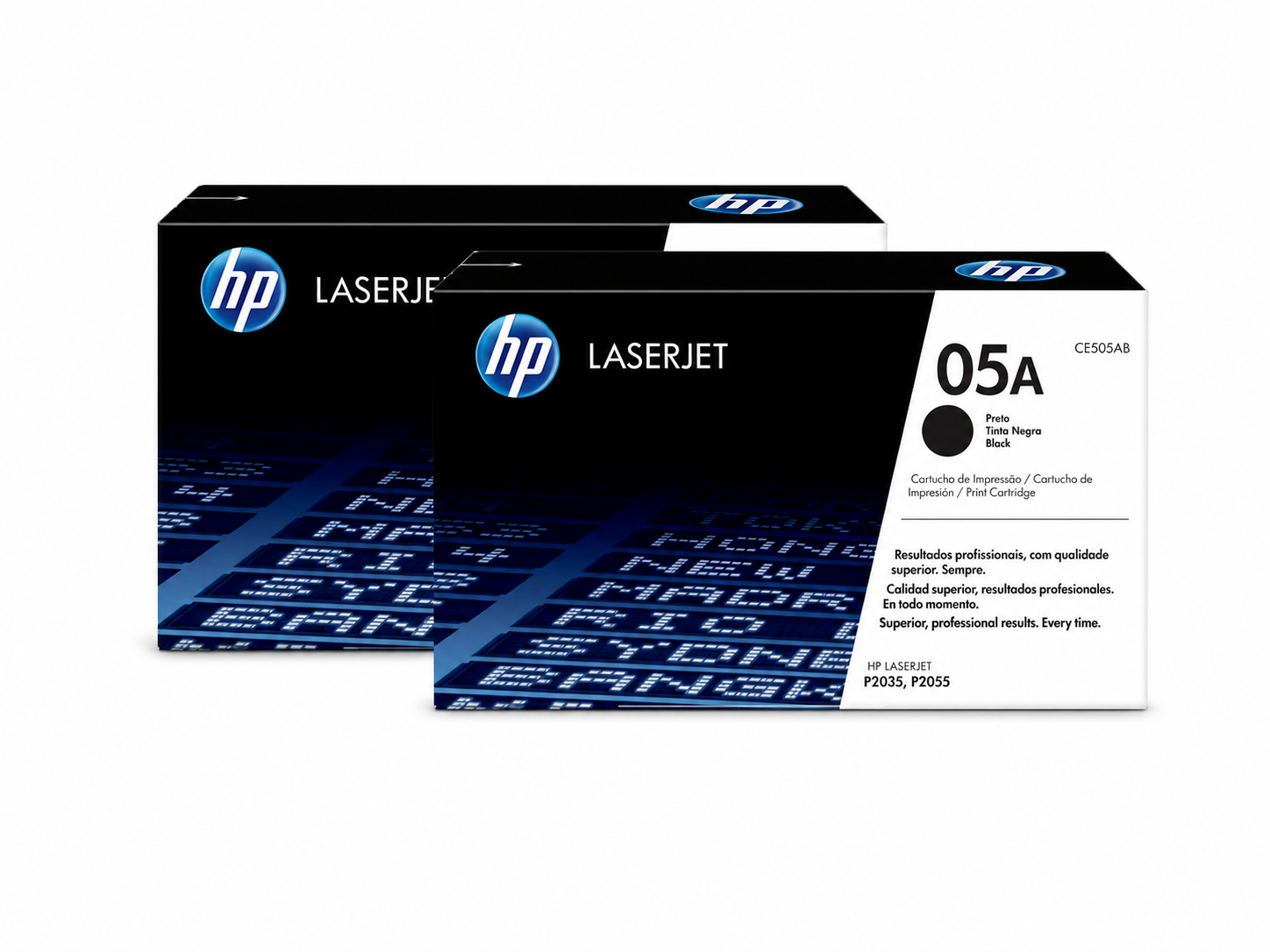 HP 05A Toner Cartridge 2-Pack (HP05A-2PK) — genuine HP original, factory sealed box
