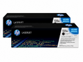HP 125A Toner Cartridge 2-Pack (HP125A-2PK) — genuine HP original, factory sealed box