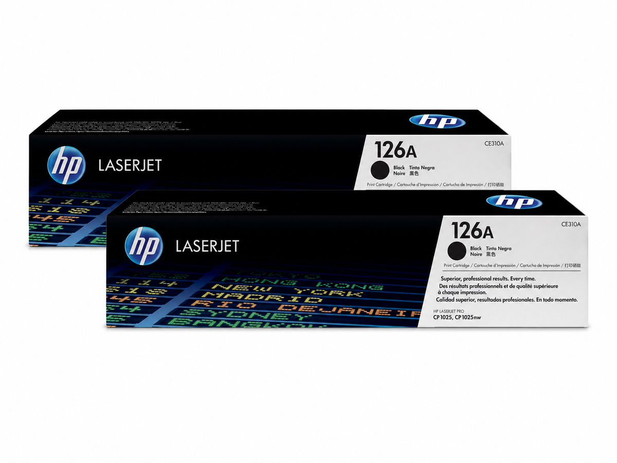 HP 126A Toner Cartridge 2-Pack