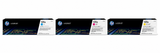 HP 131A Toner Cartridge CMY 3-Pack