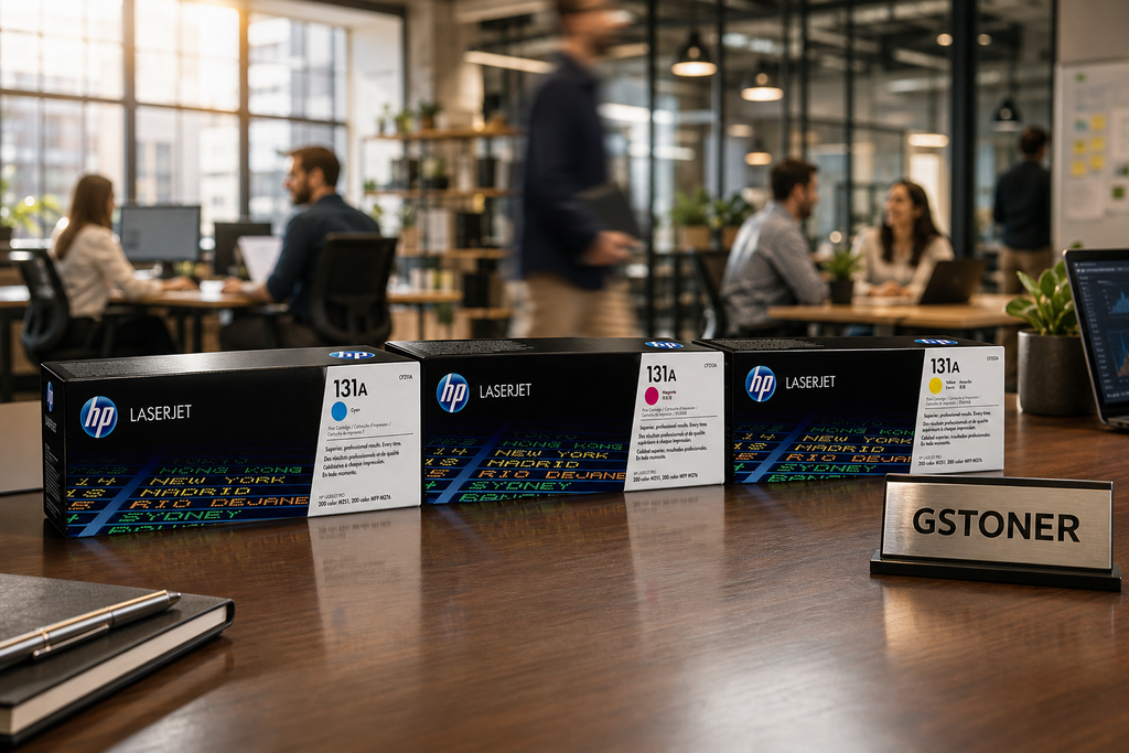 HP 131A Toner Cartridge CMY 3-Pack - GSTONER