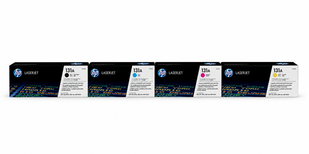 HP 131A Toner Cartridge CMYK 4-Pack
