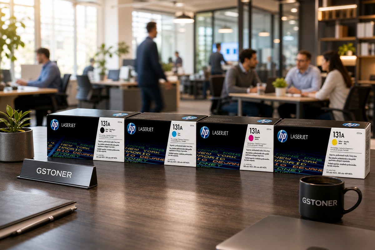 HP 131A Toner Cartridge CMYK 4-Pack - GSTONER