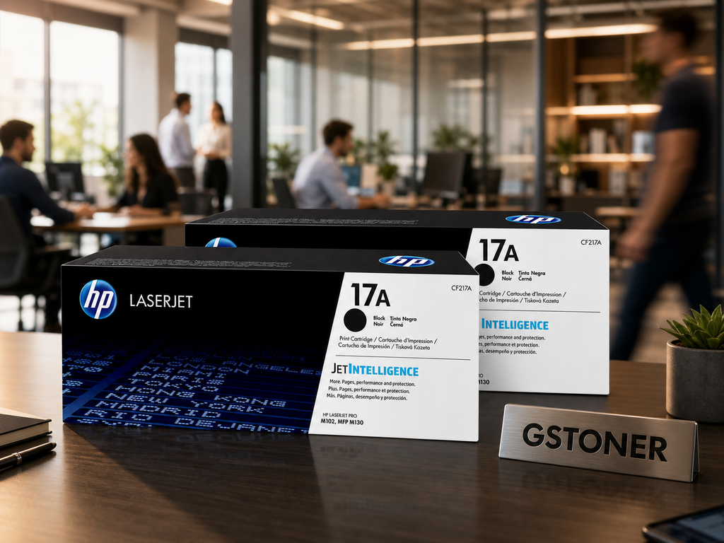 HP 17A Toner Cartridge 2-Pack — GS TONER studio photo