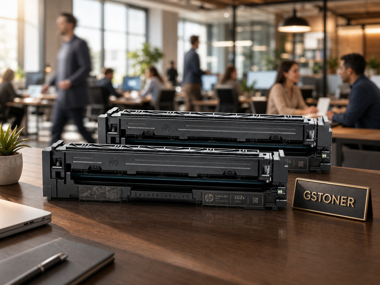 HP 202X Toner Cartridge 2-Pack — GS TONER studio photo
