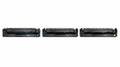 HP 202X Toner Cartridge CMY 3-Pack (HP202X-CMY) — genuine HP original, factory sealed box