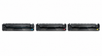 HP 202X Toner Cartridge CMY 3-Pack (HP202X-CMY) — genuine HP original, factory sealed box