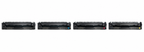HP 202X Toner Cartridge CMYK 4-Pack (HP202X-CMYK) — genuine HP original, factory sealed box