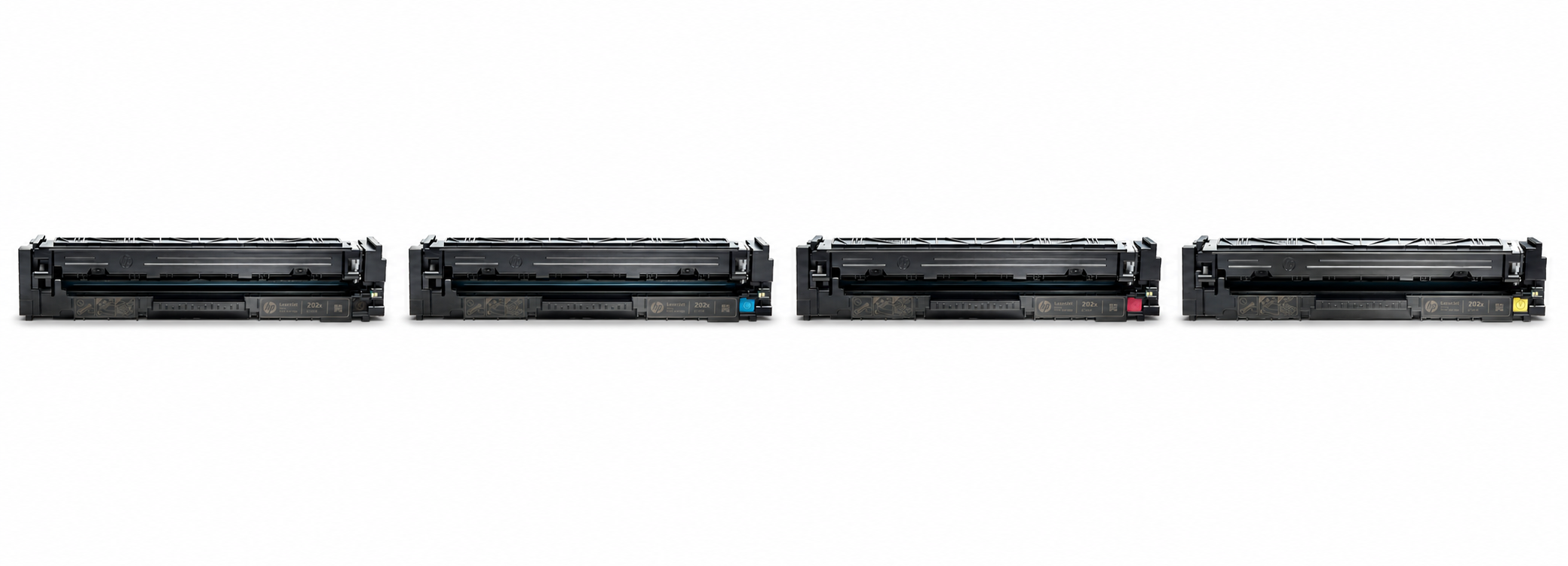 HP 202X Toner Cartridge CMYK 4-Pack (HP202X-CMYK) — genuine HP original, factory sealed box