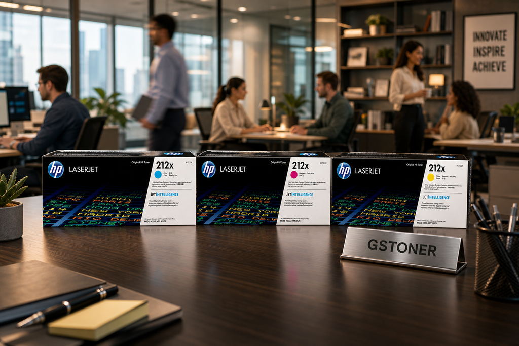HP 212X Toner Cartridge CMY 3-Pack - GSTONER