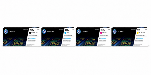 HP 212X Toner Cartridge CMYK 4-Pack