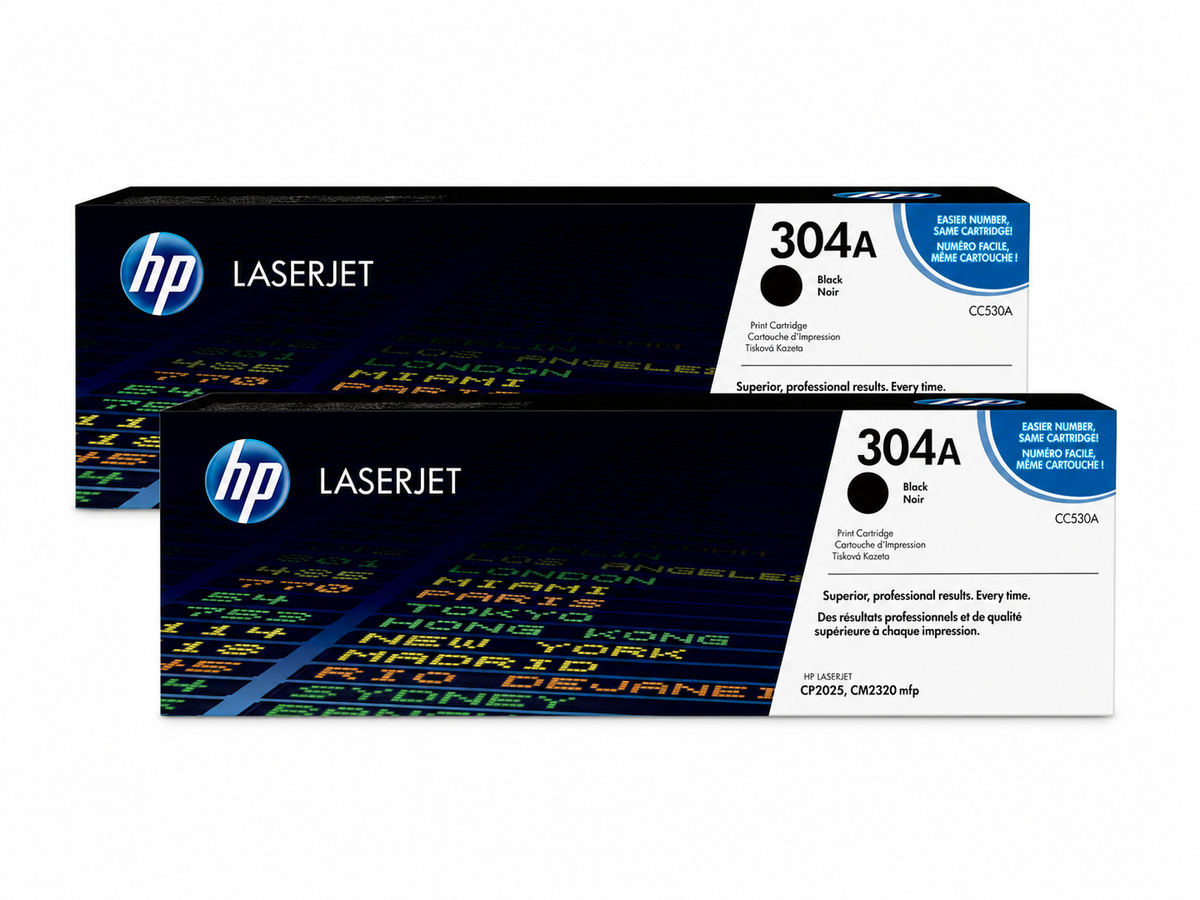 HP 304A Toner Cartridge 2-Pack