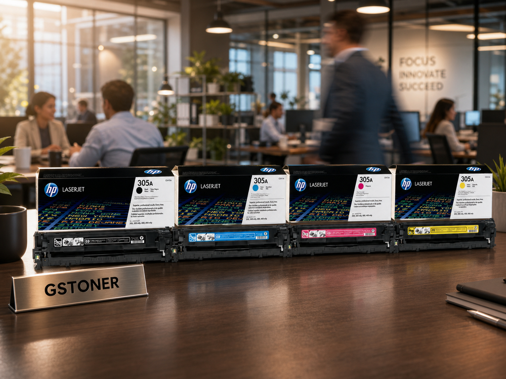 HP 305A Toner Cartridge CMYK 4-Pack - GSTONER