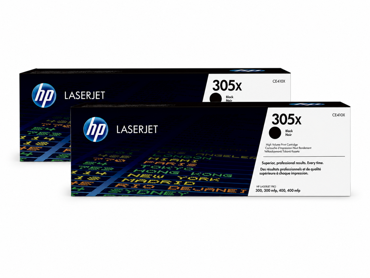 HP 305X Toner Cartridge 2-Pack