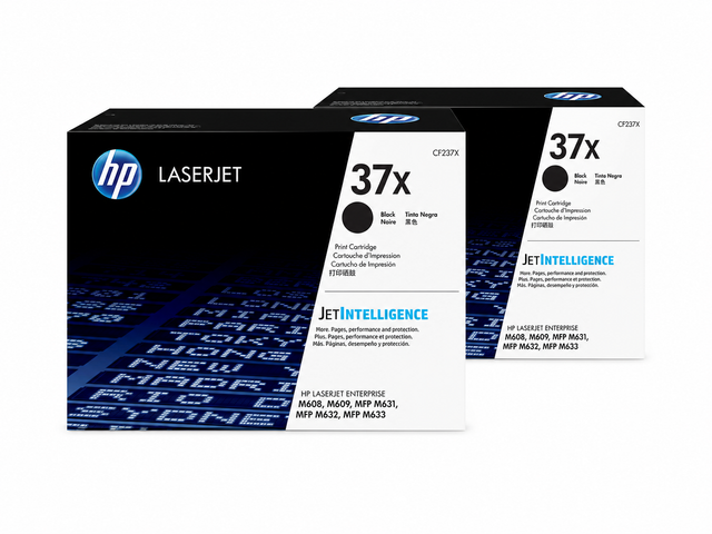 HP 37X Toner Cartridge 2-Pack