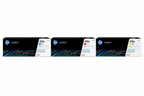 HP 410A Toner Cartridge CMY 3-Pack