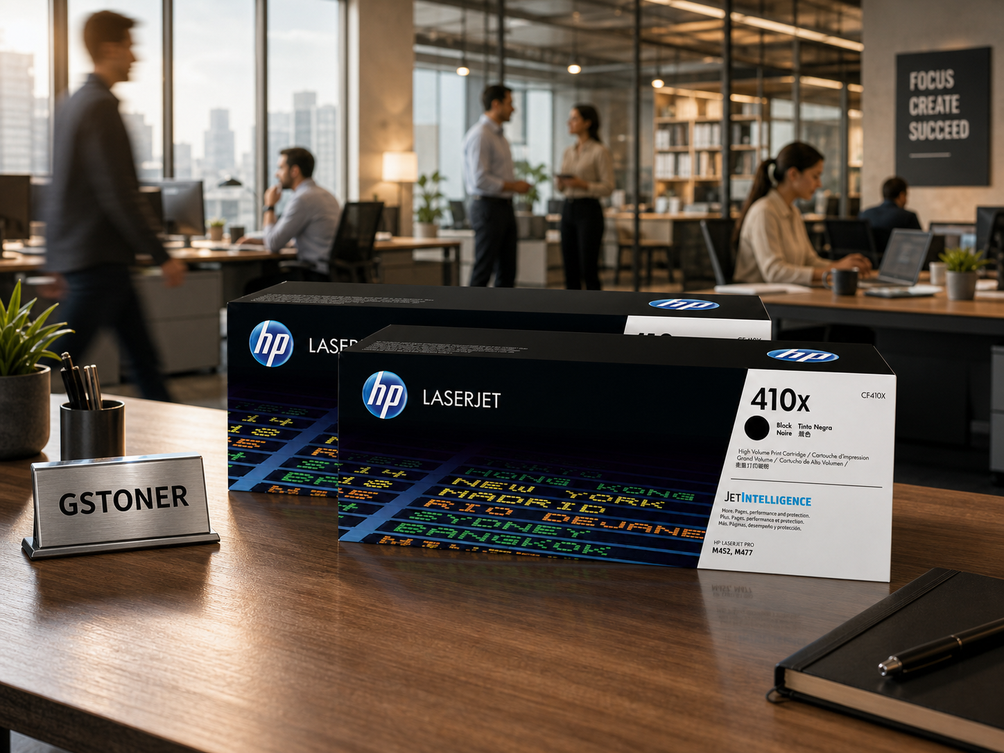 HP 410X Toner Cartridge 2-Pack — GS TONER studio photo