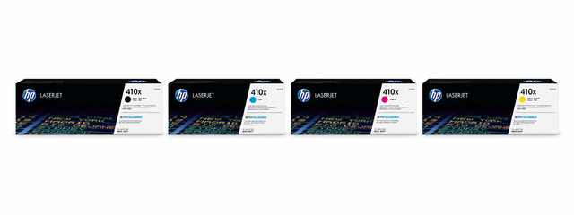 HP 410X Toner Cartridge CMYK 4-Pack