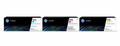 HP 414X Toner Cartridge CMY 3-Pack (HP414X-CMY) — genuine HP original, factory sealed box