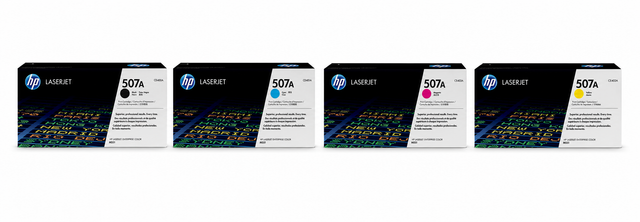 HP 507A Toner Cartridge CMYK 4-Pack