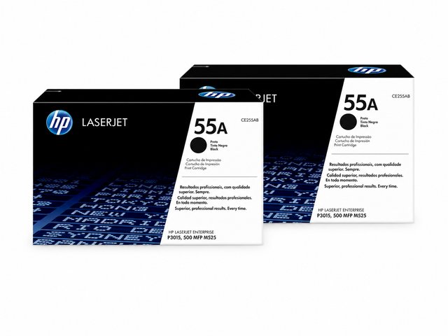 HP 55A Toner Cartridge 2-Pack