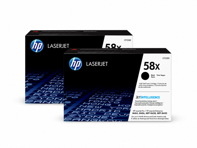 HP 58X Toner Cartridge 2-Pack