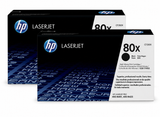 HP 80X Toner Cartridge 2-Pack