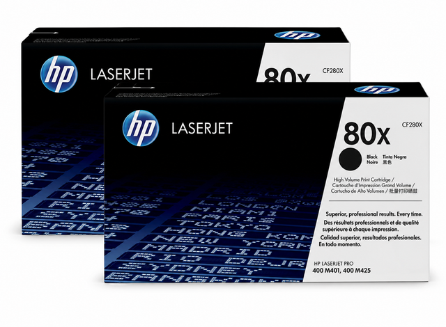 HP 80X Toner Cartridge 2-Pack