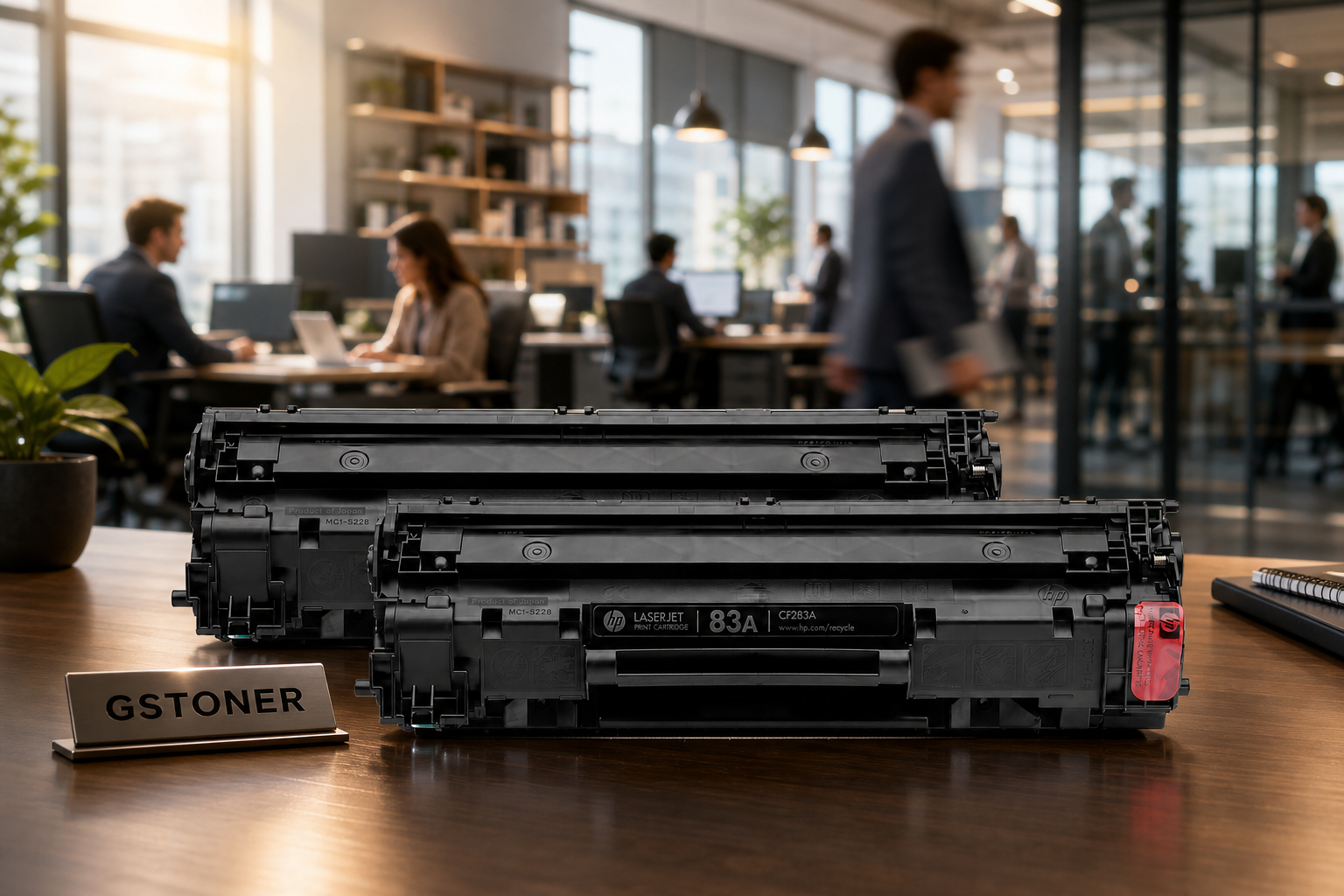 HP 83A Toner Cartridge 2-Pack — GS TONER studio photo