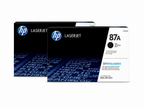 HP 87A Toner Cartridge 2-Pack (HP87A-2PK) — genuine HP original, factory sealed box