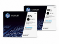 HP 87X Toner Cartridge 2-Pack (HP87X-2PK) — genuine HP original, factory sealed box