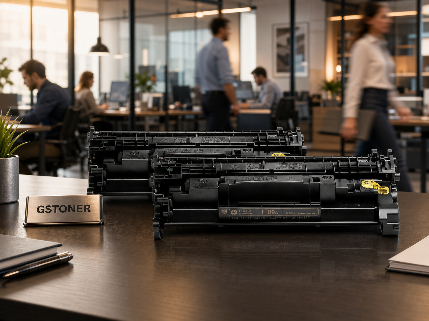 HP 89A Toner Cartridge 2-Pack — GS TONER studio photo