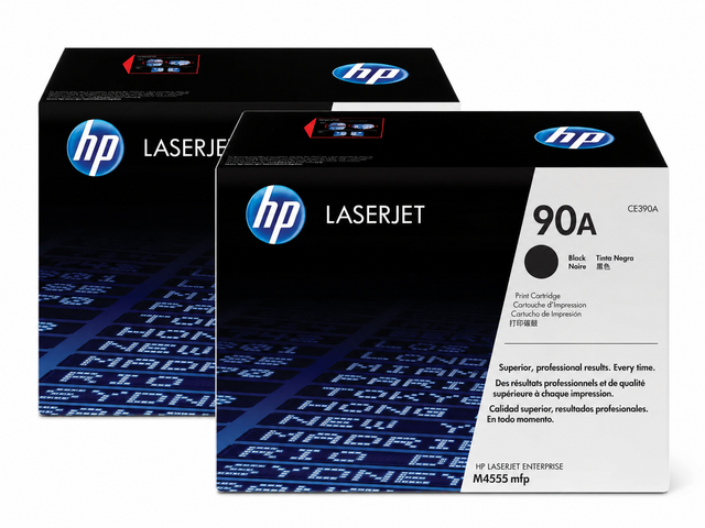 HP 90A Toner Cartridge 2-Pack