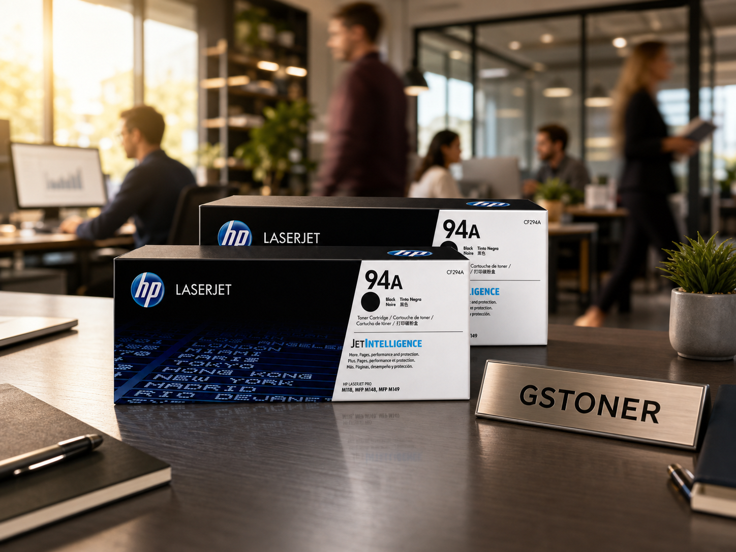 HP 94A Toner Cartridge 2-Pack — GS TONER studio photo