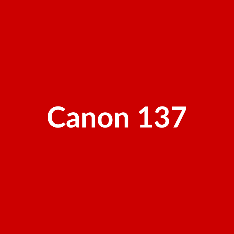 Canon 137 Toner Cartridge