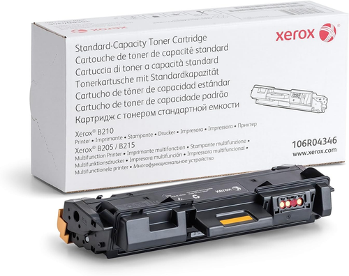 Xerox 106R04346 Standard-Capacity Toner Cartridge (106R04346) — genuine Xerox original, factory sealed box
